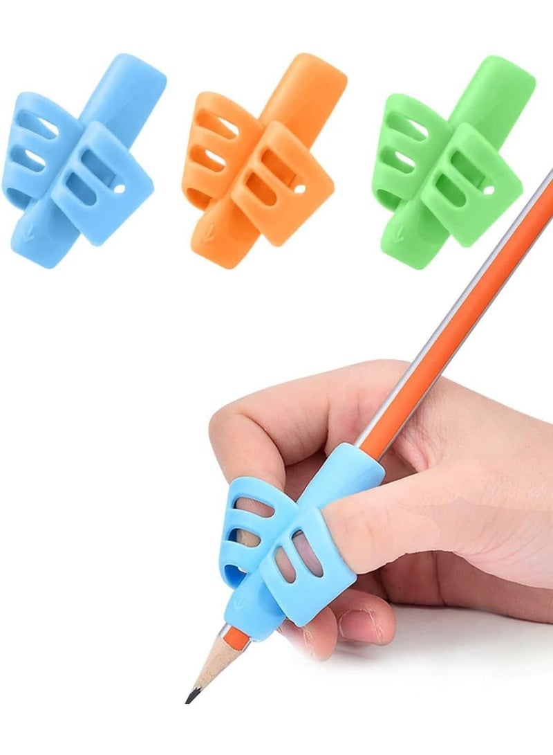 jaexest 3Pcs Non-Toxic Children Pen Holder Writing Posture Correction Tools School Office - Image 1
